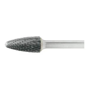 LUKAS HM-Frässtift Form F Rundbogen Kopf ø 6 mm Länge 13 mm Zahnung 7