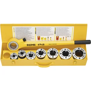 REMS Gewinde Schneidkluppen-Set Eva 3/8-1.1/4"
