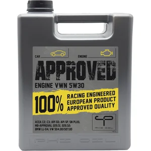 PHI OIL Leichtlaufmotoröl Approved Engine VWN 5W30, 5 Liter