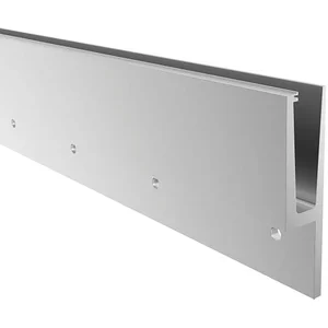 ECONOMY Bodenprofil h-Form 0011 zur vorgesetzten Montage,6000mm, silber eloxiert