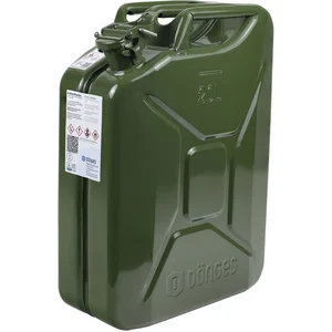 Kraftstoffkanister Stahlblech lackiert oliv Inhalt 10 Liter