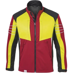 KÜBLER Ultrashell Jacke Forest rot/warngelb XL