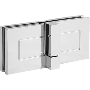 DORMA-Glas Duschtürband TANORA S2 180° Glas-Glas, rechts, Messing glanzverchromt