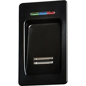 IDENCOM Fingerscanner BioKey Inside Mini X APP, Edelstahl-schwarz