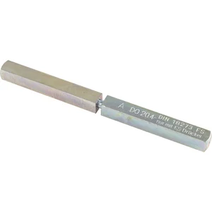 OGRO Drückerstift PR 120 FS - Vierkant: 9 mm, geteilt, 60/60, Stahl verzinkt