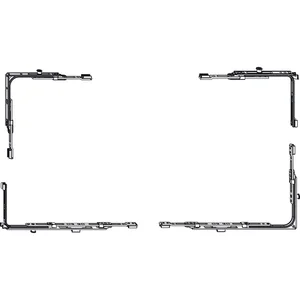 MACO SKB-SE Grundkarton Eckumlenkung Multi-Matic, links, silber (102171)