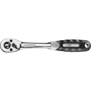 WGB Umschaltknarre 3/8" vierkant DIN3122D 72 Zähne und 2K-Griff