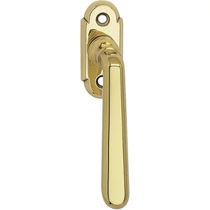 MARCHESI Fenstergriff ALT-WIEN Vierkant 7 x 35, Länge 105 mm, Messing poliert