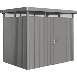 BIOHORT Gerätehaus HighLine H2 quarzgrau-metallic