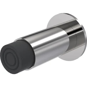 KWS Wandtürpuffer 2065 gefederter Puffer, Länge 100 mm, Edelstahl poliert