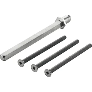 Befestigungsset zu LIÈGE - für Wechselgarnituren, TS: 87 - 92 mm