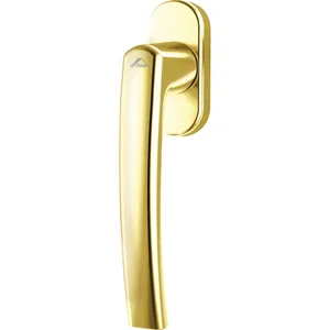 ROTO Fenstergriff ROTOLINE VK 7 x 35 mm, Aluminium messingfärbig glänzend