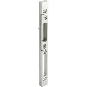 Schließblech F+ R m. verstell. Stahleinsätzen zu Z-TS u.G-TS, silber 55987