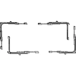 MACO SKB-S/PAS Grundkarton Eckumlenkung Multi-Matic, silber (102155)