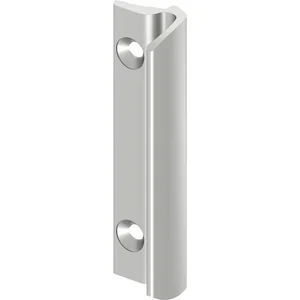 ROTO Balkontürgriff ROTOLINE Länge 74 mm, Aluminium silber eloxiert
