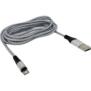 TEDEE PRO Ladekabel magnetisch USB-A/Micro-USB L=2 m Nylon grau