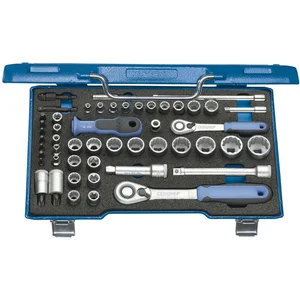 GEDORE Steckschlüssel-Satz D30TX20U-20 1/4"u 3/8"vkt. mit Umschaltknarre 50-tlg