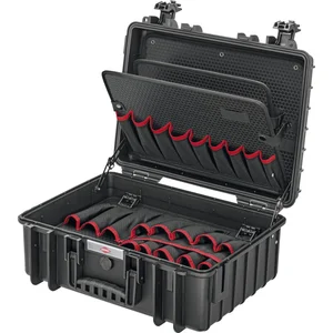 KNIPEX Werkzeugkoffer Robust23 leer 002135LE, 470x190x370 mm, Kunststoff schwarz