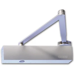 GEZE Türschließer TS 4000, EN 1-6, Gestänge, Feststellung, silber