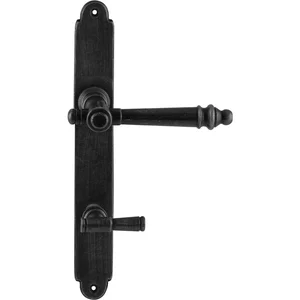 SCHÖRGHOFER Drückergarnitur GÖTTWEIG - auf Schild WC 90, verzinkt alt gebürstet