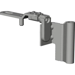 WINKHAUS Drehlagerband DL.K.20-13.LS.WS, 12/20-13V, 130kg, links, weiß