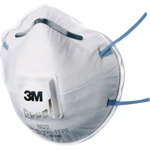 3M Atemschutzmaske / Feinstaubmaske 8822 FFP2 (10 Stück)
