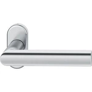 FSB Rahmentürdrücker 09 1108 Hochhaltefeder B ovale Rosette Edelstahl matt