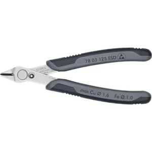 KNIPEX Elektronik-Seitenschneider Super Knips® 7803 ESD DIN 9654 Form 0, L=125mm