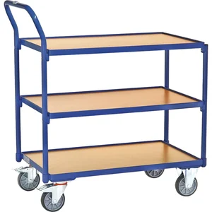 FETRA Tischwagen 3 Etagen 850 x 500 mm Tragkraft 300 kg