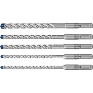 BOSCH Expert SDS-Plus-7X Hammerbohrer-Satz HM 4-Schneiden ø 6-10mm 5-teilig