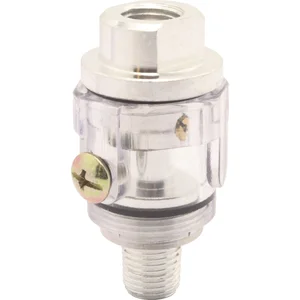 Druckluft Inline Öler mit IG und AG 1/4"