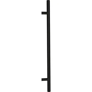 MARCHESI Türgriff 8202, 720 mm, Edelstahl schwarz matt pulverbeschichtet