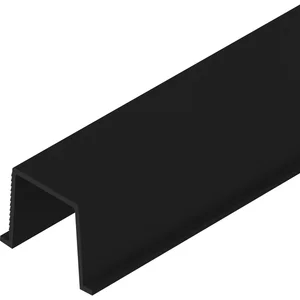 SOLIDO 100 Führungsschiene Länge 3000 mm auf Maß Kunststoff schwarz
