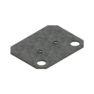 META Unterlegplatte 2 mm, verzinkt