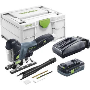 FESTOOL Akku-Stichsäge Carvex PSC 420 EBI-Plus 18 Volt / 4,0 Ah (IEC) Li-Ion