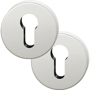 FSB Zylinderrosette rund 12 1735 00010 ASL, Aluminium silber eloxiert