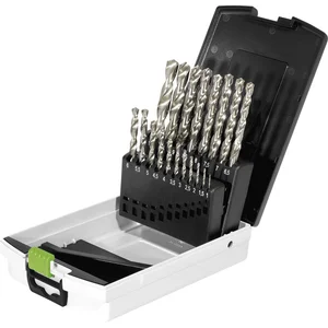 FESTOOL Bohrer-Kassette DIN338 HSS ø 1-10 mm 19-teilig