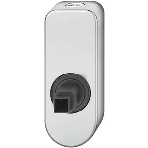 FSB Fenstergriff Adapter-Rosette oval abschließbar, Edelstahl matt