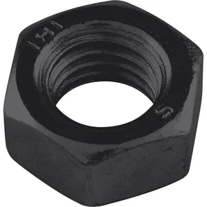 DIN934/ 8 M 6 Sechskantmutter schwarz-verzinkt
