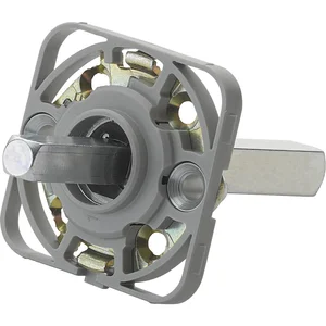 HOPPE Montagemodul UP52/RFL eckig, Vierkant 9/72 mm, Stahl aluminiumfarbig