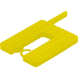 ROTO Euroklick Distanzplatte mit Sperrhaken & Montagehilfe 65 x 52.5 x 4 gelb