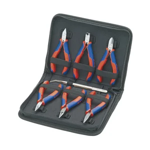 KNIPEX Elektonik-Zangen Set im Etui 7-teilig