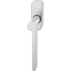 FSB Fenstergriff 34 1021 abschließbar ovale Rosette, links, Edelstahl matt