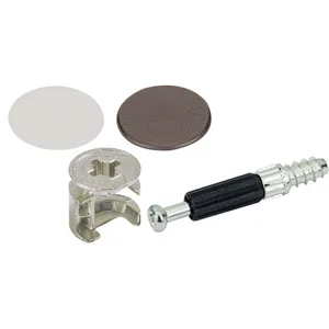 SECOTEC Schrankverbinder Exzenter 15 mm Kunststoff braun/weiß SB-8 BL3