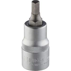 WGB Schraubendreher-Einsatz No. 363 DIN7422 1/2"vierkant 6,0 mm Innensechskant