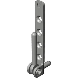 WINKHAUS Ecklager EL.K.6-3-16.F9, symmetrisch, 100 kg, titanfärbig