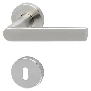 SOLIDO Drückergarnitur DOVER - auf Rosette BB, 38 - 45, Edelstahl matt
