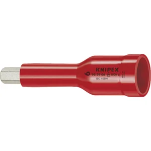 KNIPEX Steckschlüssel-Einsatz isoliert 9849, 1/2" für Innensechskant, SW 6 mm