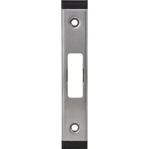 Schließblech für MFV Secury Zusatzfalle 1-flg. U-Stulp 24 x 6 x 120, Edelstahl