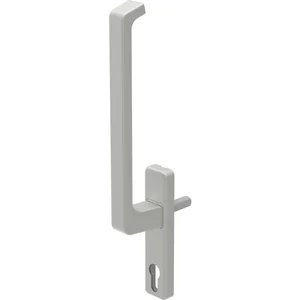 GU HS Drehgriff DIRIGENT 180° innen Rosette mit PZ silber